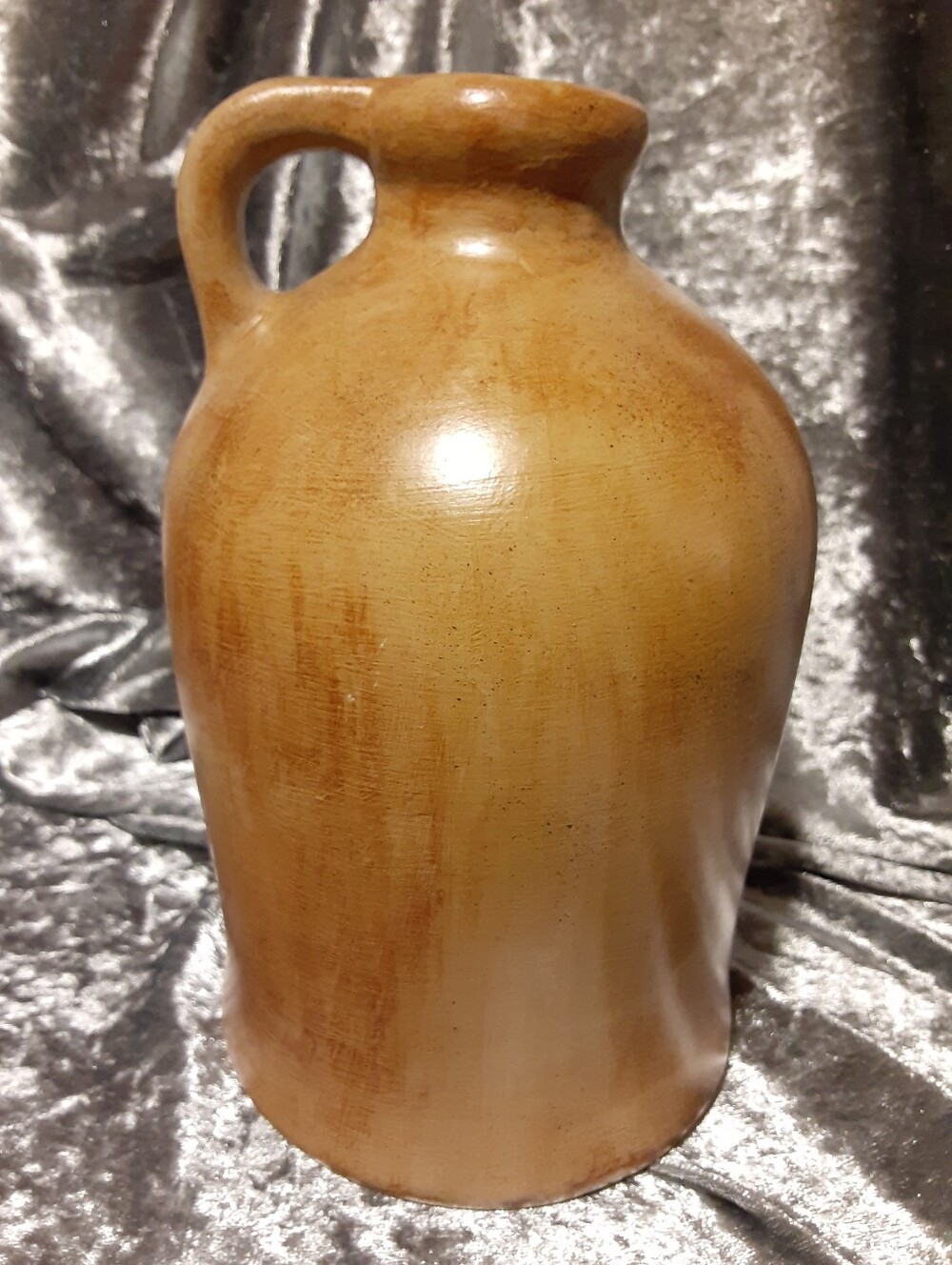 Folk Art Jug RANEY WHITE Artist SIGNED Halloween OOAK 2007 Salem Witch Celestial - Picture 7 of 8